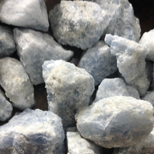 healing blue crystal stone