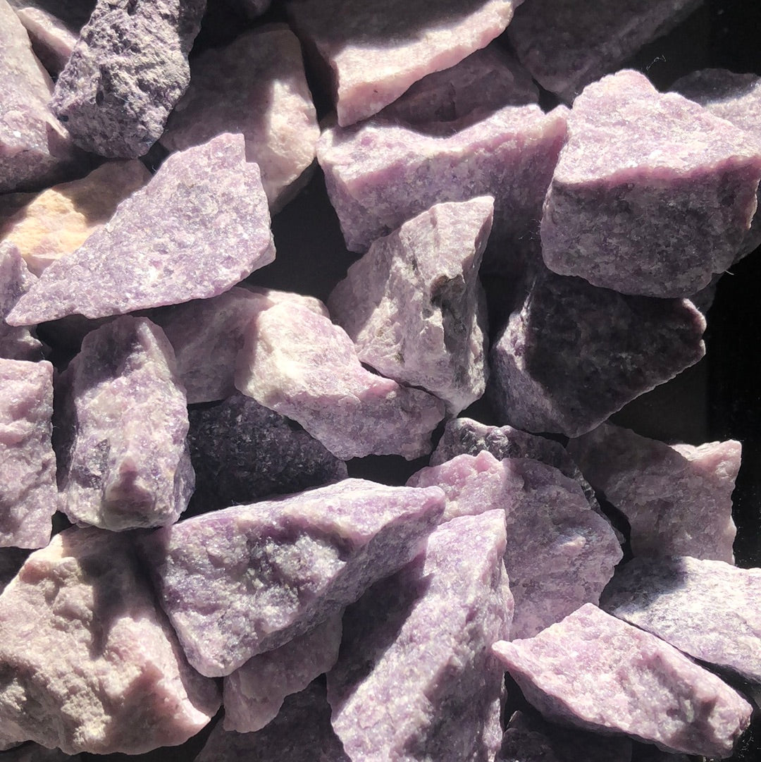 Piedra lepidolita
