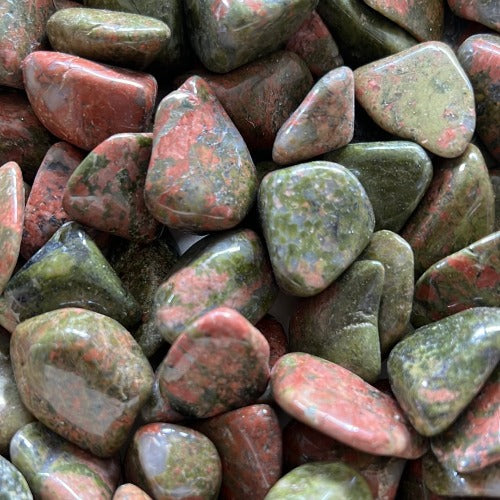 authentic unakite stone