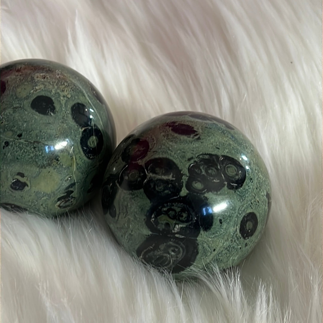Kambaba Jasper sphere
