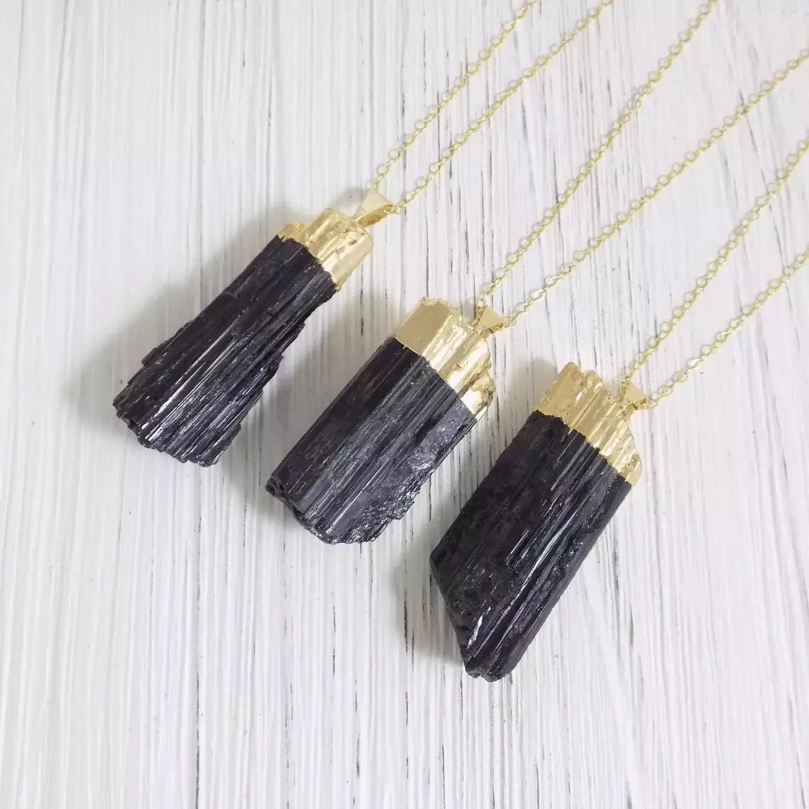 black tourmaline necklace