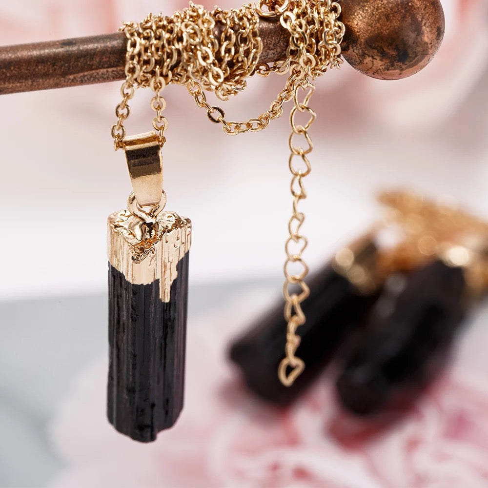 black tourmaline necklace
