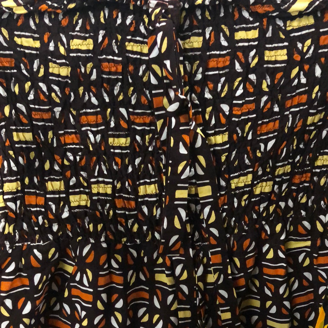 Mono de yoga multiusos de una pieza con estampado africano