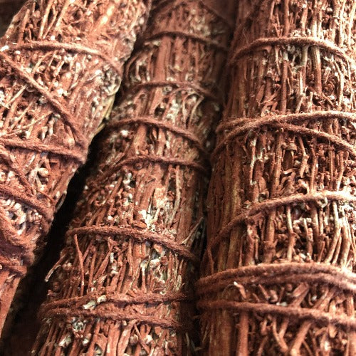 red sage smudge stick