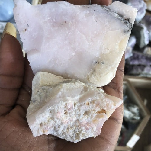 natural pink tourmaline stone