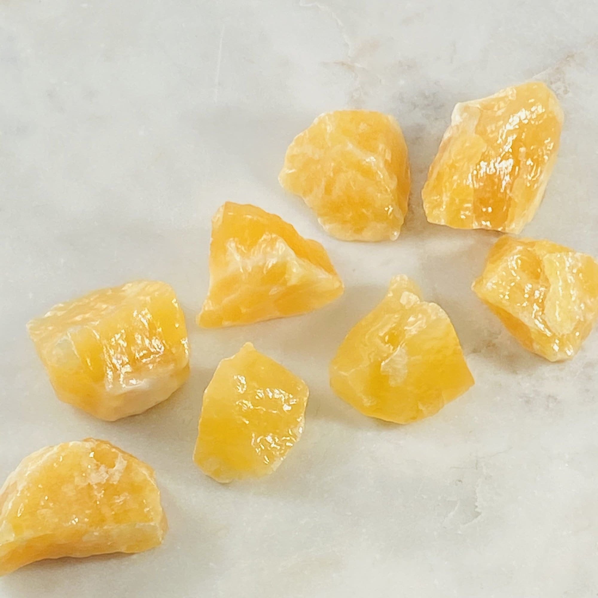 Raw Yellow calcite Solar plexus